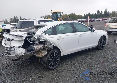 2023 Honda Accord Hybrid Touring из США, поврежденный, VIN 1HGCY2F83PA027410